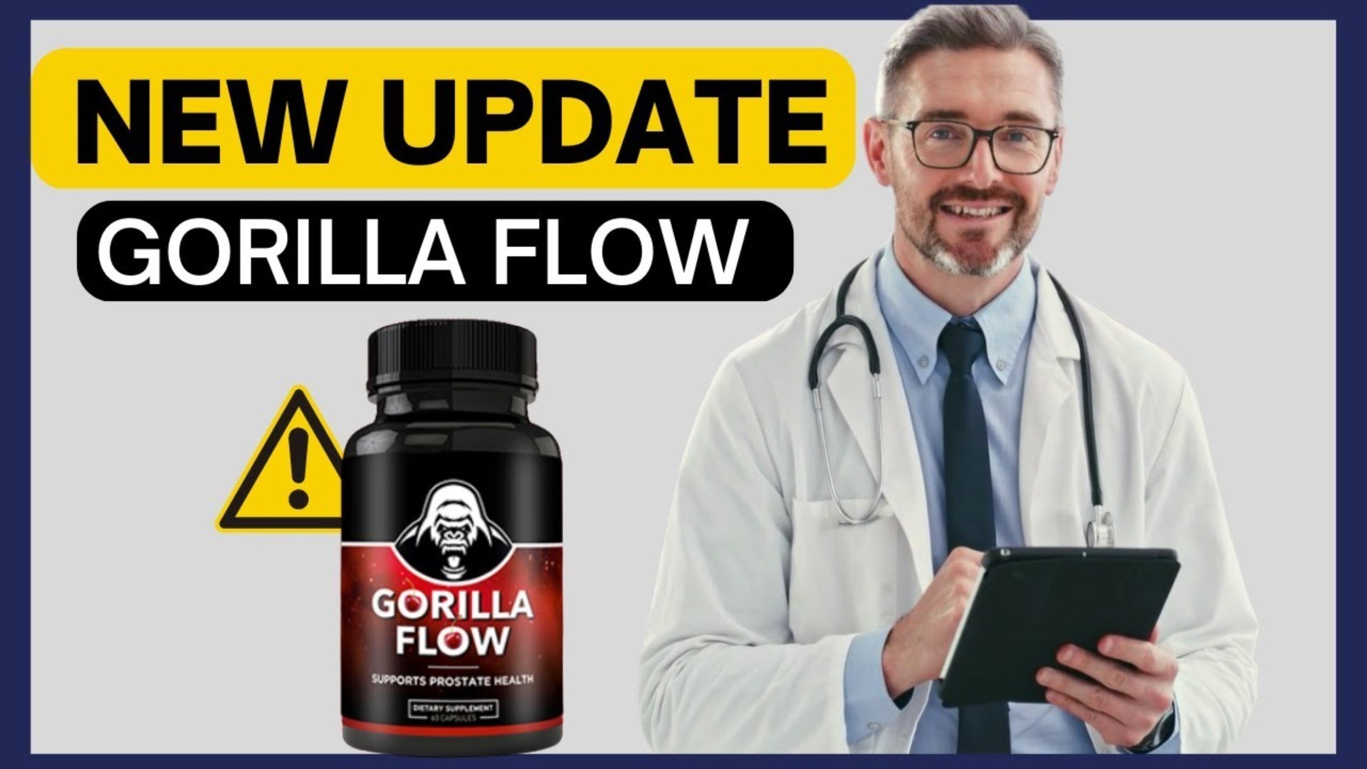 GorillaFlow Prostate Health Formula Reviews – 100% Natural & Effective Supplement